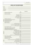 Modelo Check List de Montagem