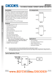 AP2331  0.2A SINGLE CHANNEL CURRENT-LIMITED LOAD SWITCH Description