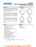 AP7335  300mA, LOW QUIESCENT CURRENT, FAST TRANSIENT LOW DROPOUT LINEAR REGULATOR