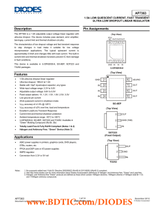 AP7363 Description Pin Assignments