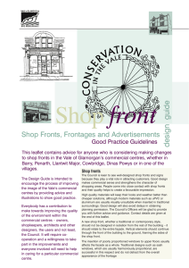 Shop Front Design Guidance