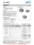 A70 / SMA70 Cascadable Amplifier 10 to 250 MHz