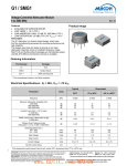 G1 / SMG1 Voltage-Controlled Attenuator Module 5 to 2000 MHz