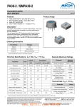 PA38-2 / SMPA38-2 Cascadable Amplifier 200 to 2600 MHz