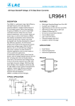 LR9641  DESCRIPTION FEATURES