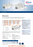 BDTIC Modules for Photo-Voltaic String and Multi-String Inverters