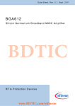 BDTIC www.BDTIC.com/infineon  BGA612
