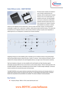 – BGB719N7ESD Radio Without Limits