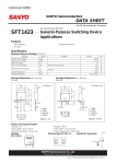 SFT1423 DATA SHEET General-Purpose Switching Device Applications