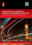 ICAEW/GrAnt thornton BusInEss ConfIdEnCE MonItor An IndICATor oF FuTurE EConoMIC TrEnds