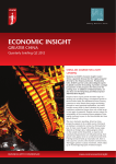ECONOMIC INSIGHT GREATER CHINA Quarterly briefing Q2 2012