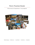 Peru’s Tourism Cluster  Microeconomics of Competitiveness – Group Assignment    