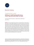 CONFRONTING C OSTS Executive Summary Stabilizing U.S. Health Spending While Moving