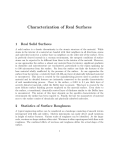Characterization of Real Surfaces