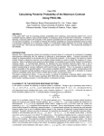 Calculating posterior probability of the maximum contrast using proc iml