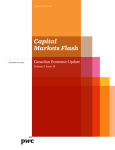 Capital Markets Flash Canadian Economic Update Volume 5 Issue 14