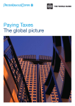 Paying Taxes The global picture