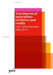 Two degrees of separation: ambition and reality