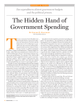 T The Hidden Hand of Government Spending Tax expenditures distort government budgets