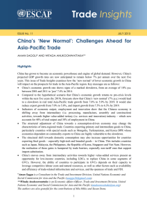 Trade  Insights China’s  ‘New  Normal’:  Challenges  Ahead ...
