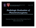 Radiologic Evaluation of Pheochromocytoma