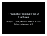Traumatic Proximal Femur Fractures