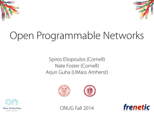 Open Network Programming