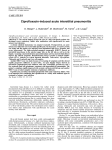 Ciprofloxacin-induced acute interstitial pneumonitis CASE STUDY D. Steiger , L. Bubendorf