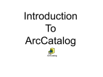 Arccatalog.ppt