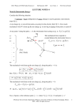 Lecture Notes 04: Work and Electrostatic Energy