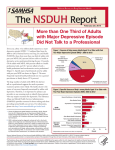 NSDUH The Report More than One Third of Adults