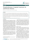 Phosphodiesterase 4-targeted treatments for autoimmune diseases R E V I E W