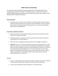 HIPEC Notes for Anesthesia