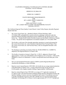 CALIFORNIA REGIONAL WATER QUALITY CONTROL BOARD CENTRAL VALLEY REGION  ORDER NO. R5-2004-0150