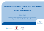 ischemia transitoria del neonato e cardiomiopatie