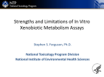 Strengths and Limitations of In Vitro Xenobiotic Metabolism Assays