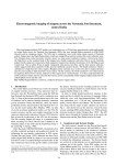 Electromagnetic imaging of magma across the Narmada Son lineament, central India