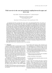 Fluid reservoirs in the crust and mechanical coupling between the... lower crust Bruce E Hobbs , Alison Ord