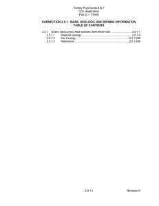 Turkey Point Units 6 &amp; 7 COL Application Part 2 — FSAR