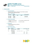 2PA1774xMB series 1. Product profile 40 V, 100 mA PNP general-purpose transistors