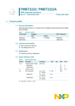 PMBT2222; PMBT2222A 1. Product profile NPN switching transistors