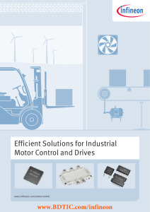 BDTIC www.BDTIC.com/infineon Efficient Solutions for Industrial Motor Control and Drives
