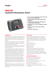 BM5200 Insulation Resistance Tester DESCRIPTION APPLICATION