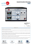 Industrial Controllers Networking CRCI www.edibon.com Technical Teaching Equipment