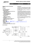 X9C102, X9C103, X9C104, X9C503 Digitally Controlled Potentiometer (XDCP™)