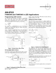 AN-9743 FAN5345 and FAN5346 in LED Applications Programming LED Current
