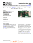 Evaluation Board User Guide UG-221  r the