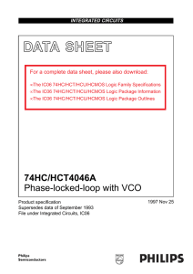 DATA  SHEET For a complete data sheet, please also download: