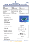 VMK  ISA-PLAN - SMD Präzisionswiderstände / SMD precision resistors