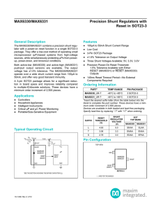 General Description Features